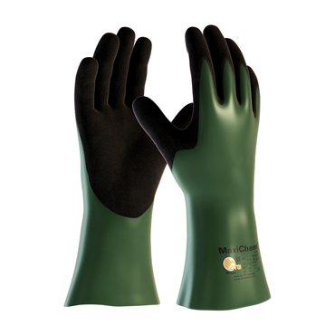Green Gauntlet Cuff X-Large Glove Size