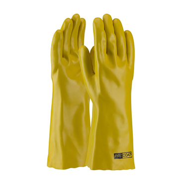 Yellow Straight Cuff MENS Glove Size