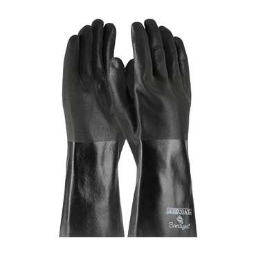 Black Straight Cuff MENS Glove Size