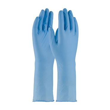 Blue Nitrile Powder Free Medium Disposable Gloves