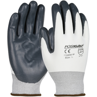 White Knit Wrist Cuff X-Small General Purpose Gloves