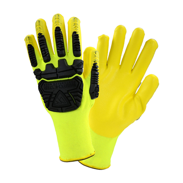 Hi-Vis Yellow 2X-Large General Purpose Gloves