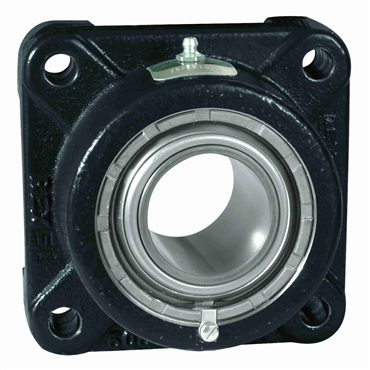 Cast Iron 2 3/16 in Shaft Dia Single Set Collar Spherical Roller Flange Block