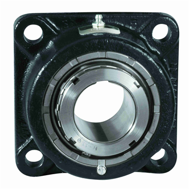 Cast Iron 2 7/16 in Shaft Dia Tapered Adapter Mount Spherical Roller Flange Block