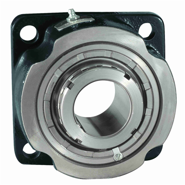 Cast Iron 2 15/16 in Shaft Dia Tapered Adapter Mount Spherical Roller Flange Block