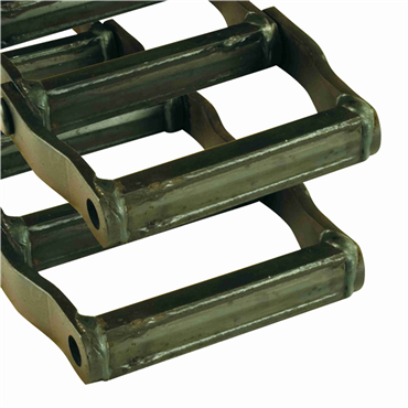 6 in Pitch Steel  Wide Mill Welded Chain