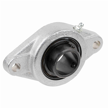 3/4 in Cast Iron Setscrew Locking Intermediate Duty 2 Bolt Flange Block