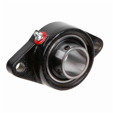 1 7/16 in Cast Iron Setscrew Locking Standard Duty 2 Bolt Flange Block