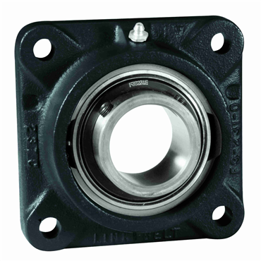1 1/2 in Cast Iron Setscrew Locking Intermediate Duty 4 Bolt Flange Block