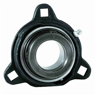 1 1/4 in Ductile Iron Intermediate Duty 3 Bolt Flange Block