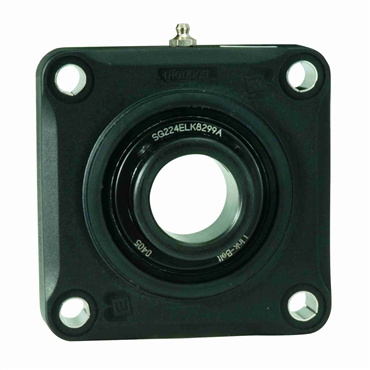 30 mm Setscrew Locking Intermediate Duty 4 Bolt Flange Block