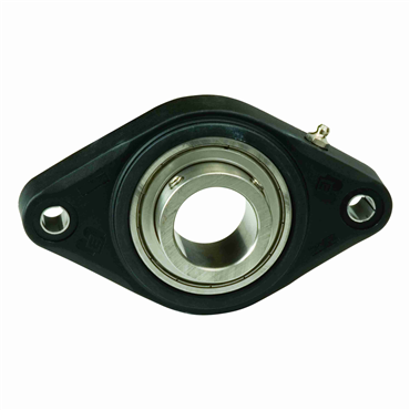 1 1/4 in Setscrew Locking Intermediate Duty 2 Bolt Flange Block