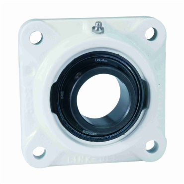 1 1/4 in Cast Iron Setscrew Locking Intermediate Duty 4 Bolt Flange Block