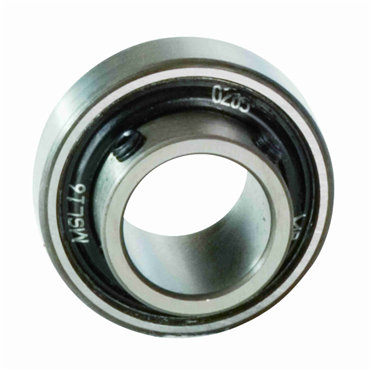 5/8 in Standard Duty Setscrew Locking 10% Grease Filled Ball Bearing