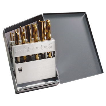 18 Piece HSS Drill & Tap Set