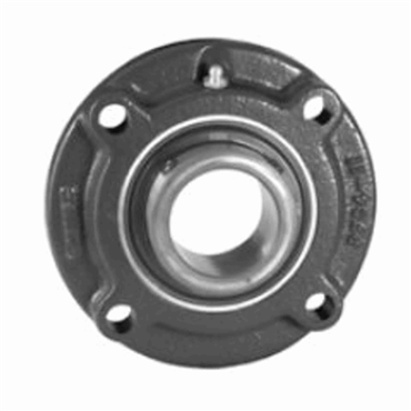 1 7/16 in Cast Iron Setscrew Locking Medium Duty 4 Bolt Flange Block