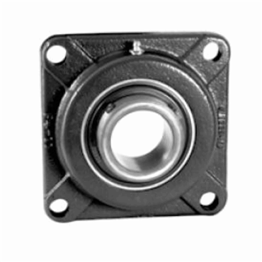 2 15/16 in Cast Iron Setscrew Locking Medium Duty 4 Bolt Flange Block
