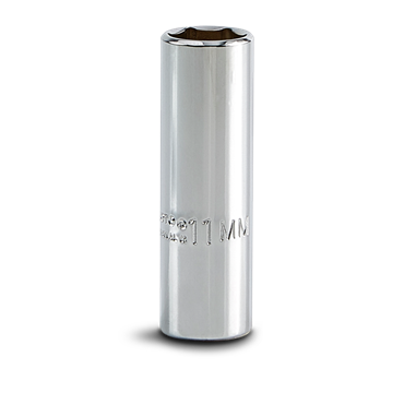 1/4 in Drive Full Polish Deep Length Socket