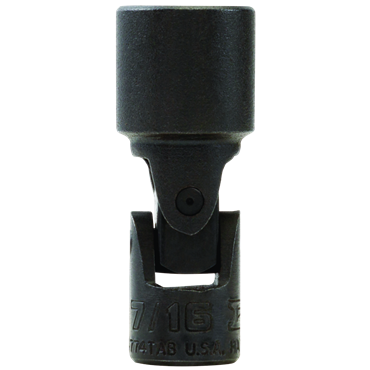 1/4 in Drive Black Oxide Standard Length Socket