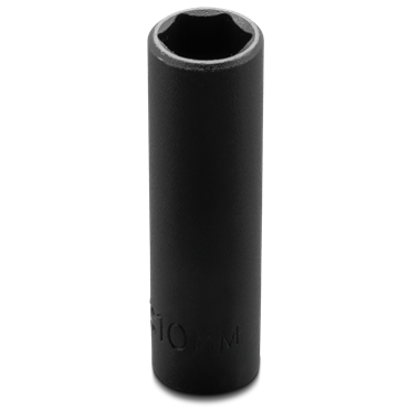 1/4 in Drive Black Oxide Deep Length Socket