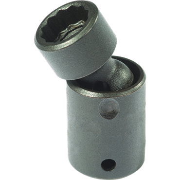 1/4 in Drive Black Oxide Standard Length Socket
