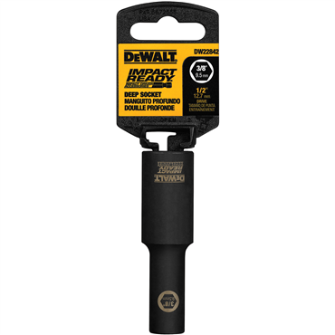 1/2 in Drive Black Impact Socket