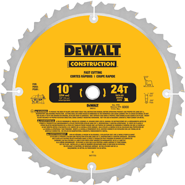 Large Diameter Construction Blades