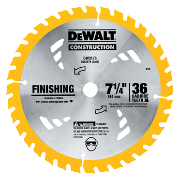 Portable Construction Saw Blade