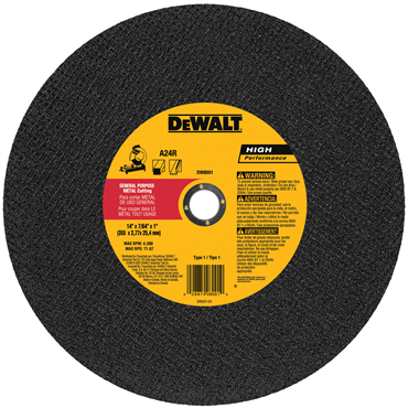 High Performance Metal Chop Saw Wheel