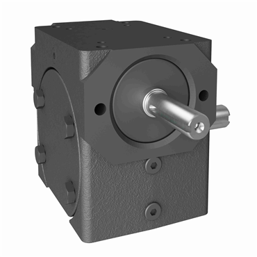 Cast Iron Shaft Output Single Reduction Worm Reducer