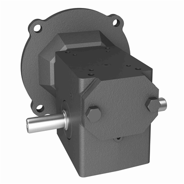Cast Iron Shaft Output Single Reduction Worm Reducer