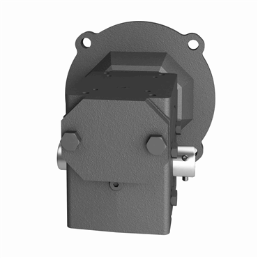 Cast Iron Hollow Bore Output Single Reduction Worm Reducer