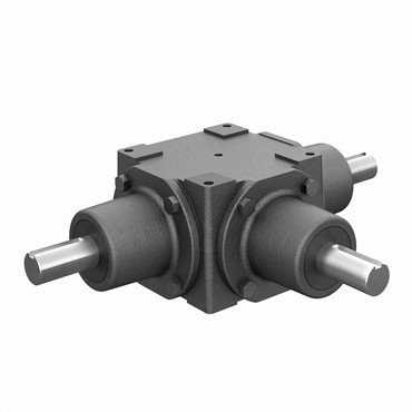 Cast Iron Straight Bevel Single Reduction Reducer