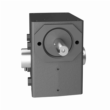 Cast Iron Hollow Bore Output Single Reduction Worm Reducer