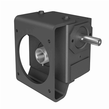 Cast Iron Hollow Bore Output Single Reduction Worm Reducer