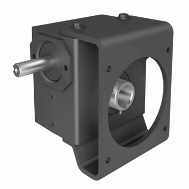 Cast Iron Hollow Bore Output Single Reduction Worm Reducer