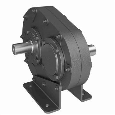 Cast Iron Shaft Output Parallel Shaft Drive