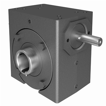 Cast Iron Hollow Bore Output Single Reduction Worm Reducer