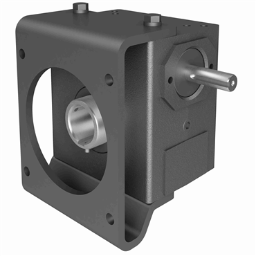 Cast Iron Hollow Bore Output Single Reduction Worm Reducer