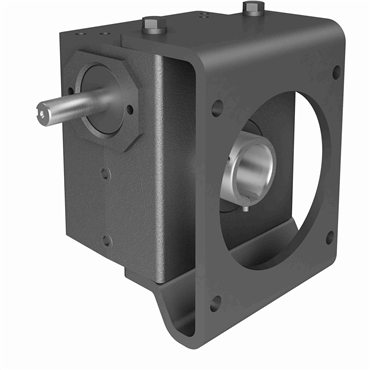 Cast Iron Hollow Bore Output Single Reduction Worm Reducer