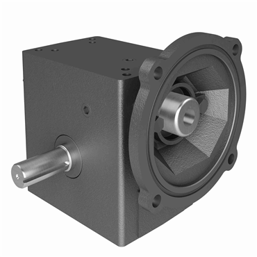 Cast Iron Shaft Output Single Reduction Worm Reducer