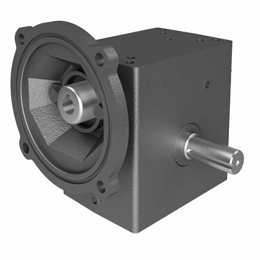 Cast Iron Shaft Output Single Reduction Worm Reducer