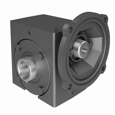 Cast Iron Hollow Bore Output Single Reduction Worm Reducer