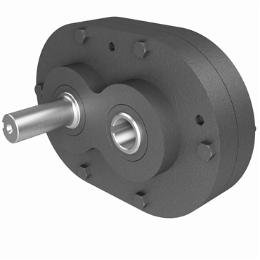 Cast Iron Hollow Bore Output Parallel Shaft Drive