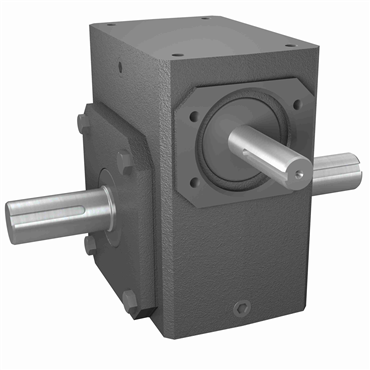 Cast Iron Shaft Output Single Reduction Worm Reducer