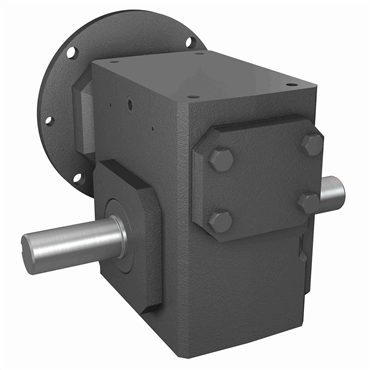 Cast Iron Shaft Output Single Reduction Worm Reducer