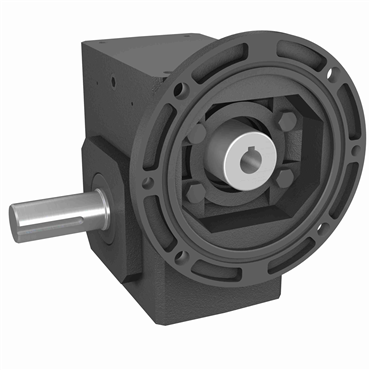 Cast Iron Shaft Output Single Reduction Worm Reducer