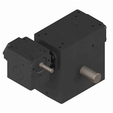Cast Iron Shaft Output Double Reduction Worm Reducer