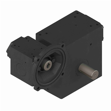 Cast Iron Shaft Output Double Reduction Worm Reducer