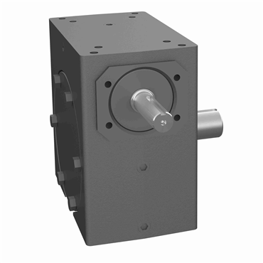 Cast Iron Shaft Output Single Reduction Worm Reducer